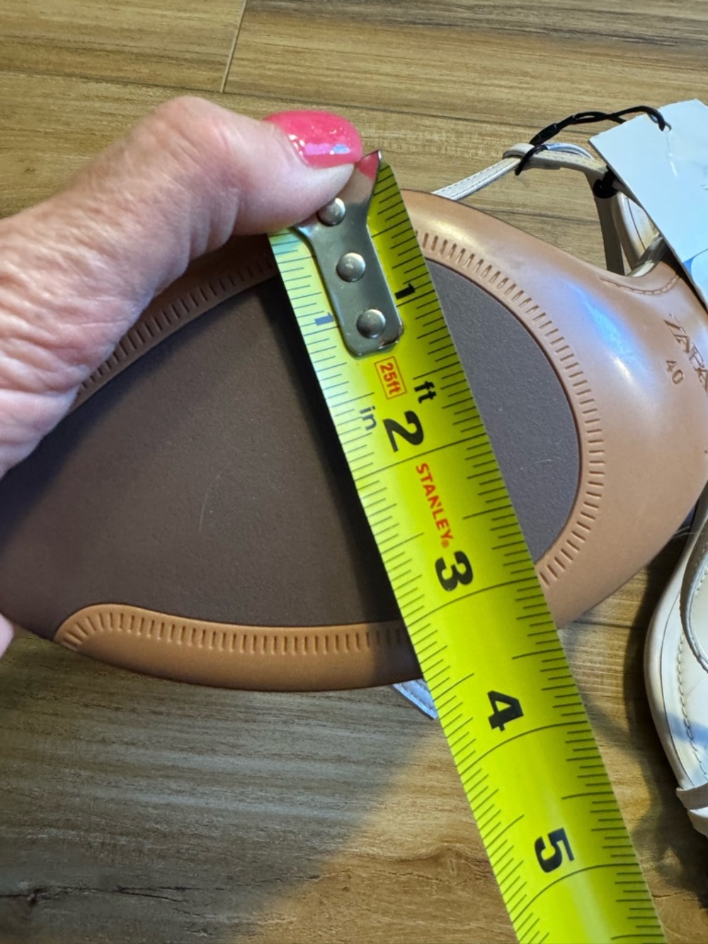 NWT Zara White Strappy Mid-Heel Sandal Heels - Picture 5 of 14